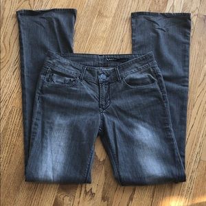 Gray Slight Bootcut Jeans